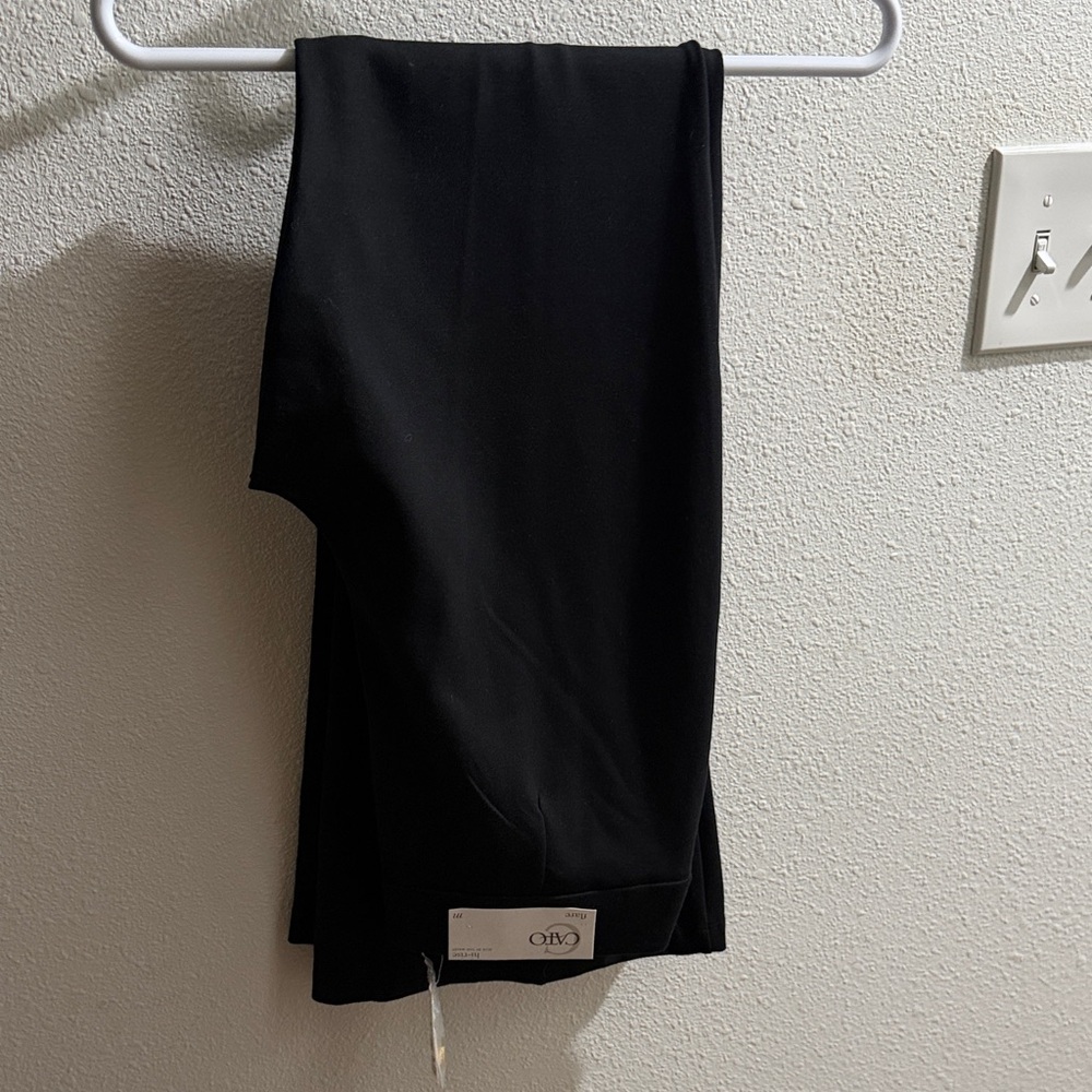 JM Collection Black Boot Cut Pants
